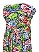 Maxi Dresses for Women, Plus Size Summer Beach Dress, Strapless, Vintage Floral