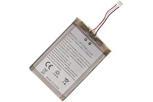 QIMOO Double Time Upgrade Battery for Playstation 5 Dualsense Controller CFI-ZCT1, 3000mAh Replacement Battery Compatible Controller