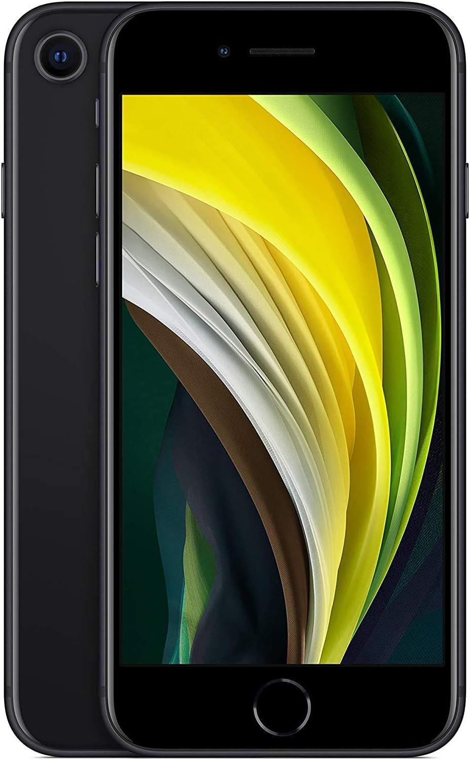 Photo 1 of Apple iPhone SE (2nd Generation), US Version, 256GB, Black - Unlocked (Renewed)