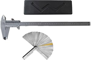 UpAmcarker Vernier Caliper 12 inch Stainless Steel 300 mm Micrometer Durable Measuring Tool for Inside, Outside, Depth and Step Measurements (0-12 inch)