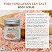 Biofinest Himalayan Body Scrub - with Dead Sea Salt/ Organic Argan Oil, Vitamin E, Essential Oils - Best For Deep Skin Cleansing (250g)
