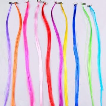 Buy Pelo Artificial Hair Extension Coloured Streak Extensions