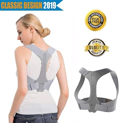 Nasharia Geradehalter zur Haltungskorrektur, Schulter Rückenbandage Haltungsbandage Verstellbare, Rücken Geradehalter Correct