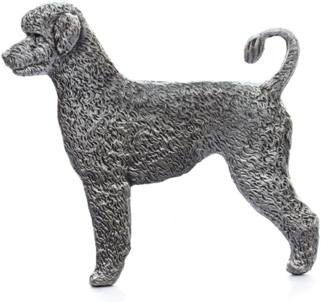 Grillie Water Dog-P Antiqued Pewter Finish Grille Ornament