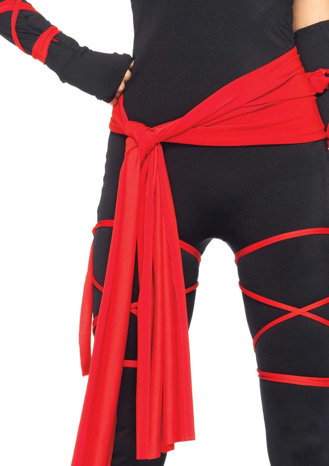Leg Avenue Women's 5 Piece Deadly Ninja Costume: Clothing