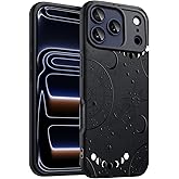 Unov Case Compatible with iPhone 17 Pro (2025) 5G with Universe Galaxy Space Zodiac Embossed Pattern Design Slim Protective Soft TPU Bumper Back Cover