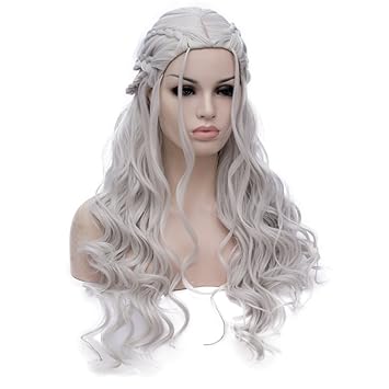 Kostume Verkleidungen Deluxe Perucke Game Of Thrones Daenerys Targaryen Erwachsen Blond Lang Eurodite