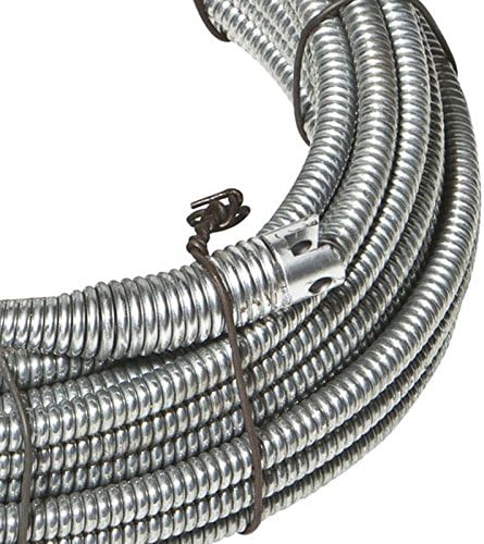 Spartan Tool 13/32" x 75' Inner Core SparShine No. 8 Drain Snake Cleaning Cable 3448805