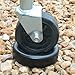 Sportsman TJSTOP Black Trailer Jack Wheel Stop