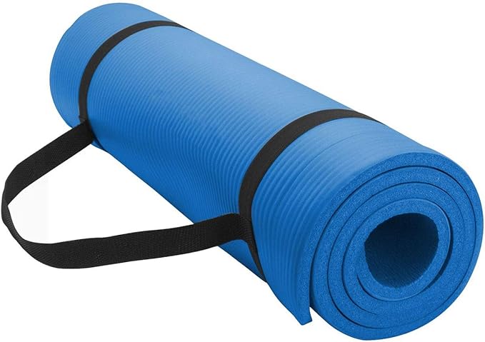 cushioned yoga mat