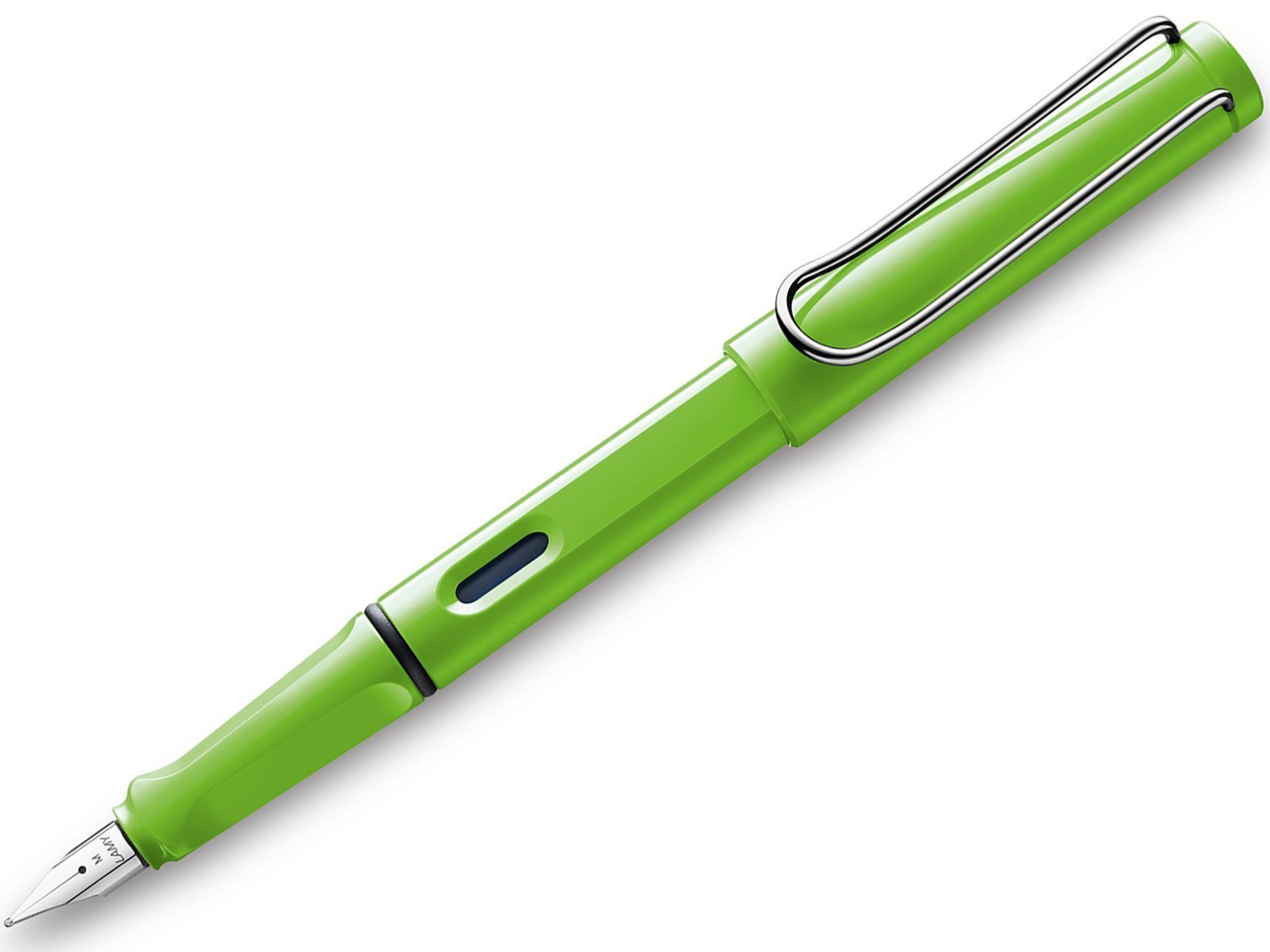 LAMY Safari (013) Green Fountain Pen Italic (Choose Nib size) (1.5mm)