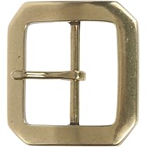 ゾーCREAMSODA45thAnniversaryBelt Buckle 1035 Antique Brass, Heel Bar Buckle, Solid Brass-LL