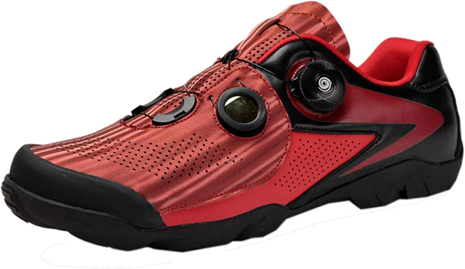 Mens Cycling Shoes, Road Bike Riding Shoes Breathable Mountain Bike