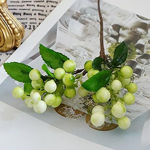 JIALE3536 Artificial Flowers A Fake Bubble Simulation Flower Decoration Home Furnishing,White Green