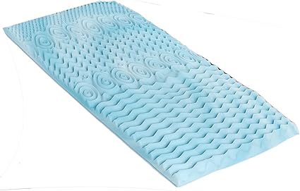 cot bed memory foam mattress topper