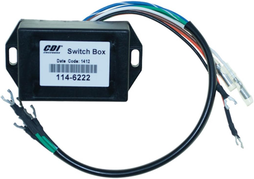 Mercury Ignition Pack Switch Box 2 Cyl 9.8 Hp 19741978 Model 110 Serial 3795659