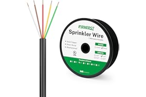 FIRMERST 18/5 Solid Sprinkler Wire for up to 4 Valves System 150 Feet