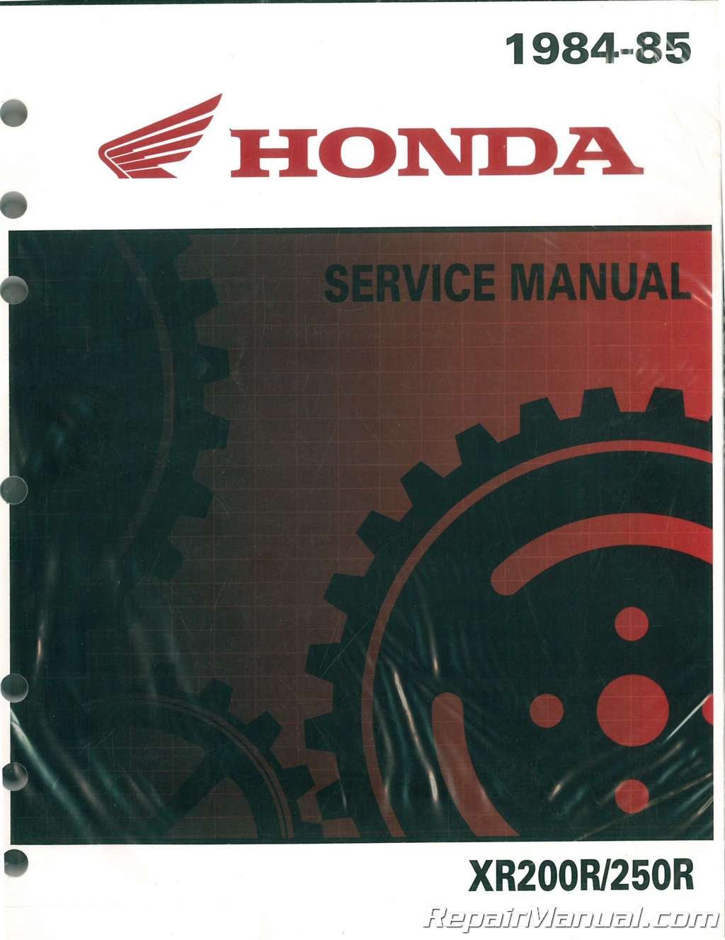 61KK001 1984-1985 Honda XR200R XR250R Motorcycle Service Manual Paperback –  2004