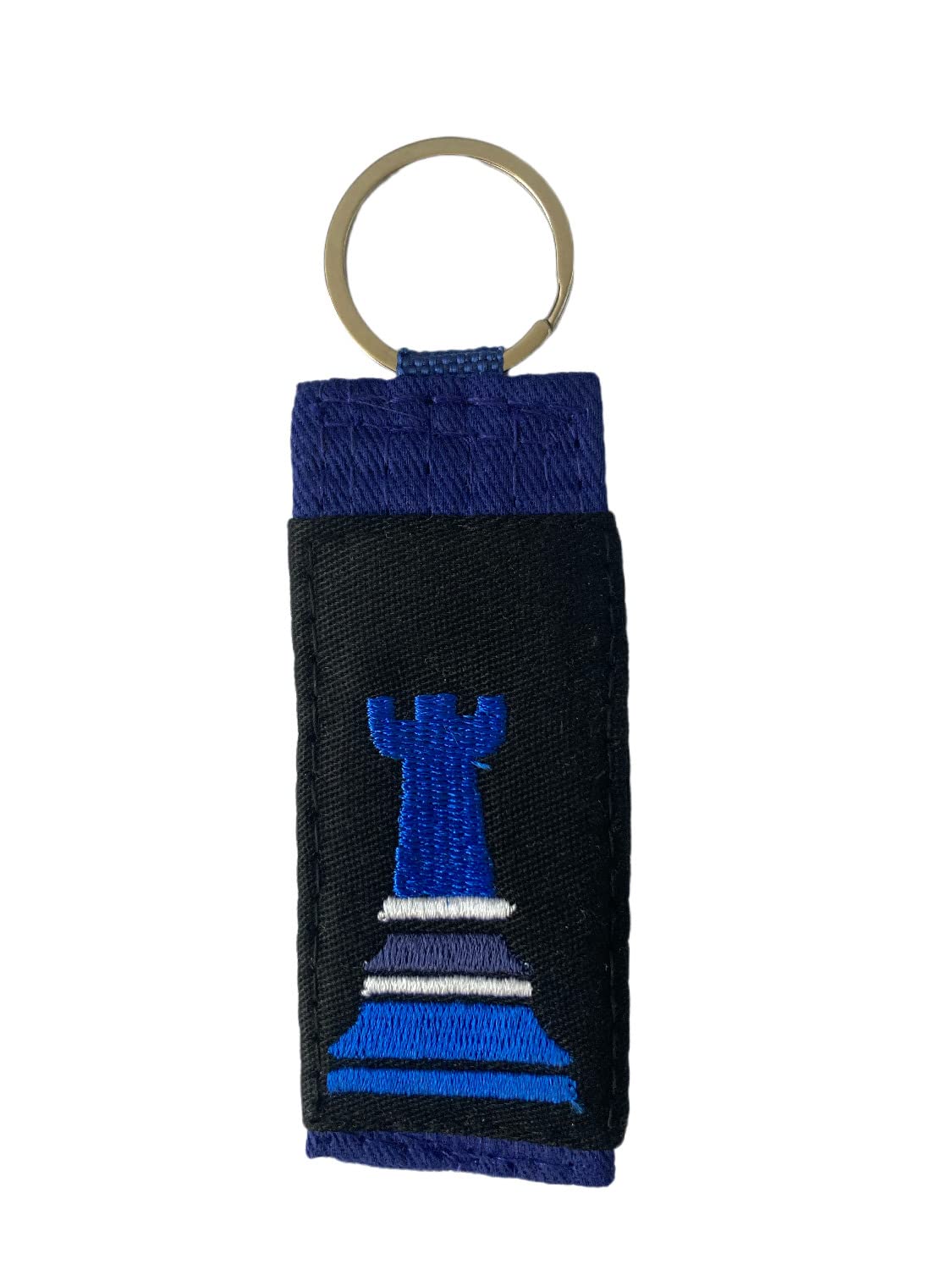 OSS Combat Sports BJJ Life Rank Keychain for Brazilian Jiu Jitsu MMA Gear All Belt Rankings Gift Key Chain (Blue-SpecialEdition)