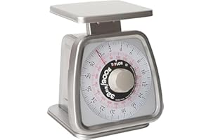 Taylor Mechanical Portion Control Kitchen Scale, Food Scale for Precise Weight Measuring and Portion Control, Rotating Dial T