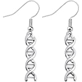 ENSIANTH Biology Chemistry Earrings Gift Science Graduation Microscope Charms Earrings