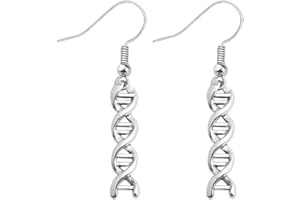 ENSIANTH Biology Chemistry Earrings Gift Science Graduation Microscope Charms Earrings
