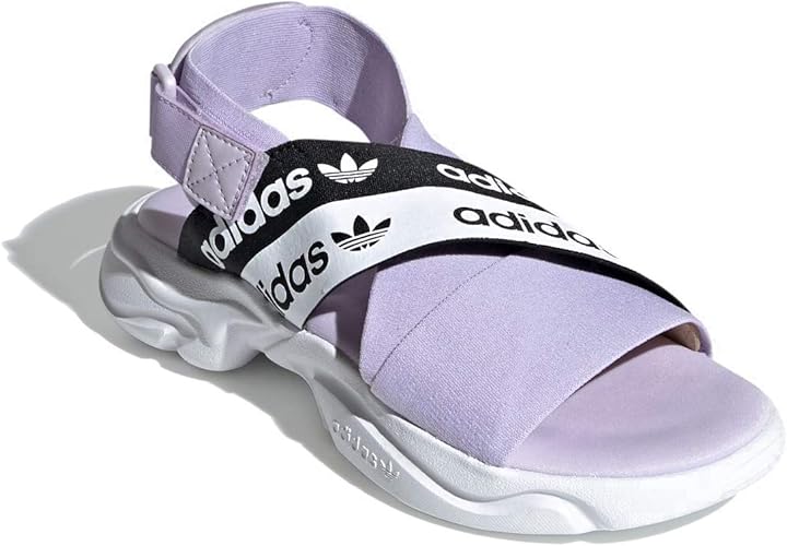 Amazon アディダス Adidas マグマ サンダル W Magmur Sandals パープルティント コアブラック フットウェアホワイト Ef5849 アディダスジャパン正規品 ランニング