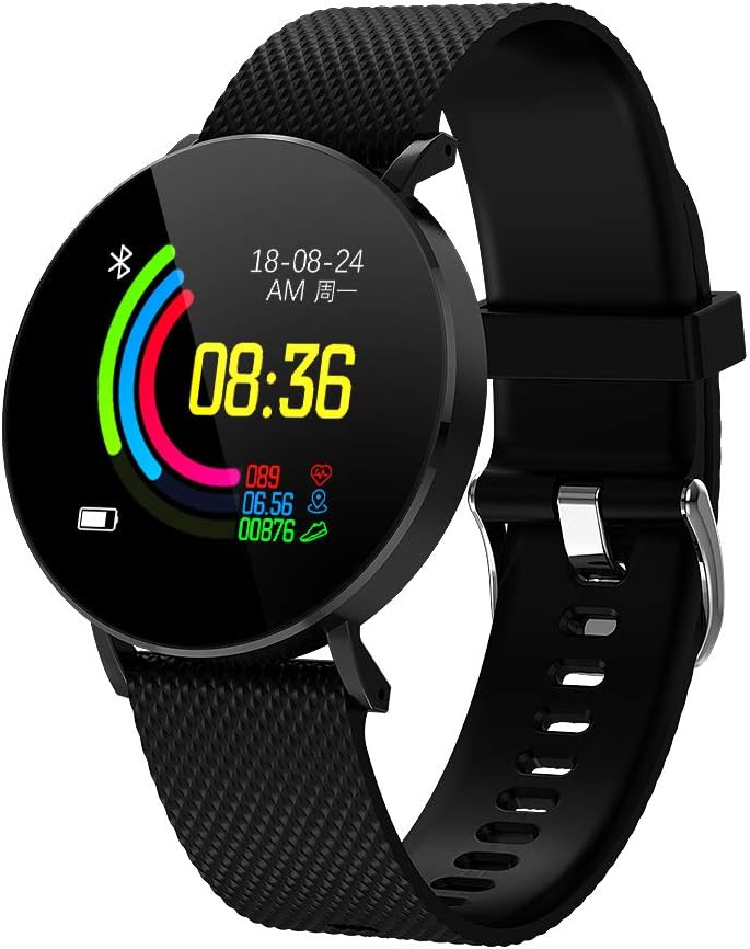 Smart Watch,Sports Watch IP68 Waterproof Supports Running, Cycling, Swimming, Fitness Tracker, Heart Rate Monitor, Calorie, Activity Tracking Sports Smartwatch for Men