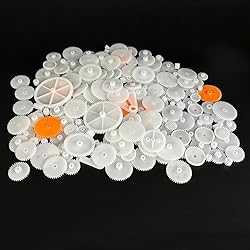 198PCS Small Motor Gears Plastic Gears for Motor RC