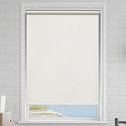 AOSKY Cordless Roller Shades Blackout Blinds for