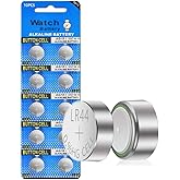 Cotchear 10pcs LR44 Batteries AG13 Button Cell Battery L1154 Battery 1.5V G13 357 303 SR44 LR1154 Button Coin Batteries