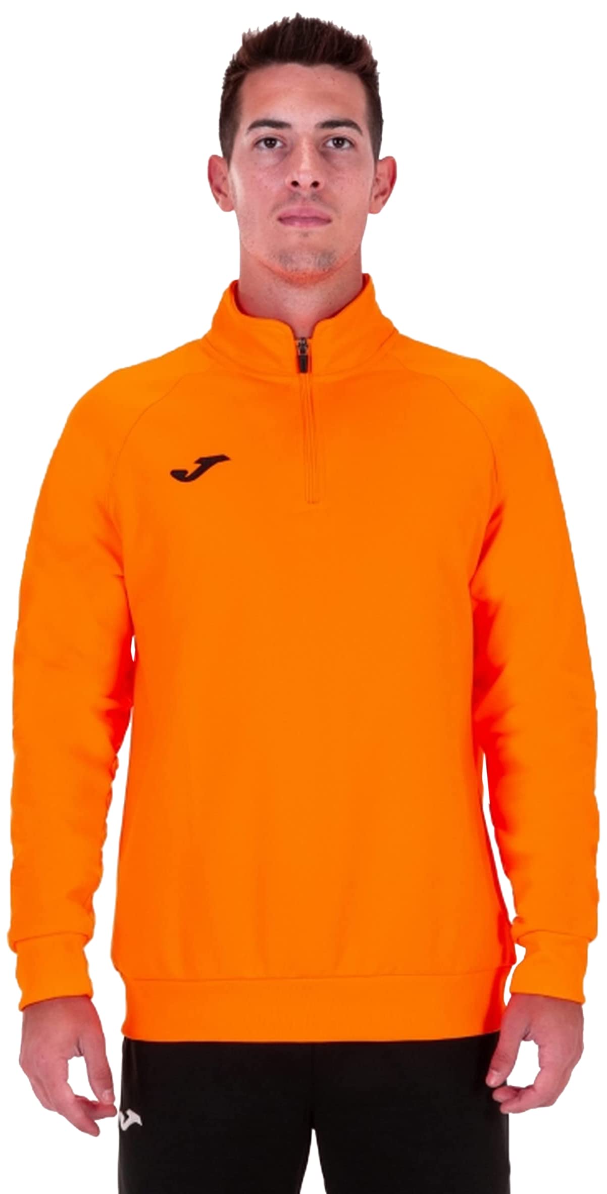 Joma Men's Faraon Orange Fluor Half Zip Sweatshirt