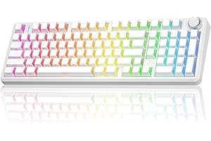 AULA F99 Pro Wireless Mechanical Keyboard - Silent Version, BT5.0/2.4GHz/USB-C Hot Swappable Custom Keyboard, Packing Structu