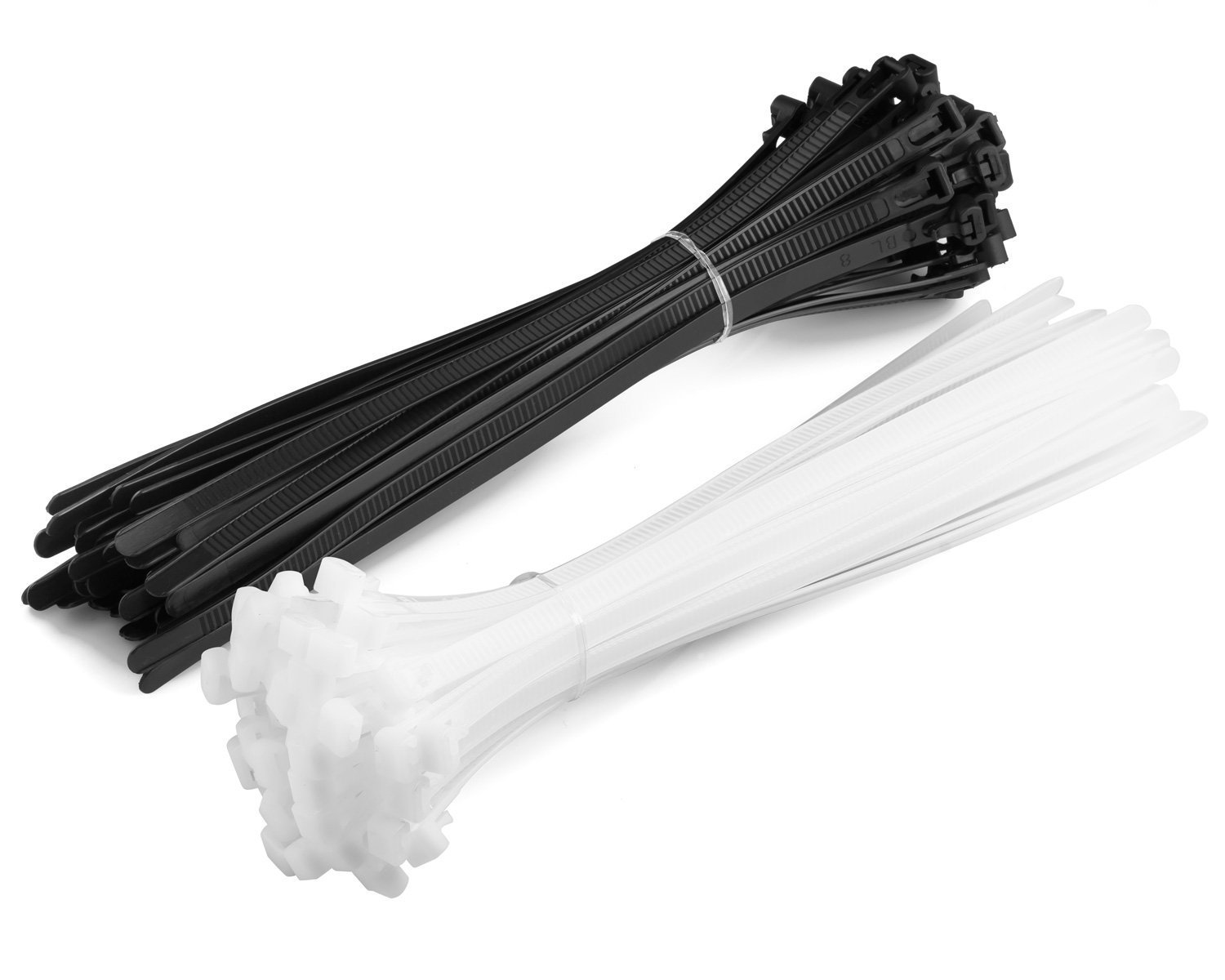 MutecPower Releasable Nylon Cable Zip Ties 15cm Long Reusable 100Pack