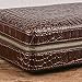 Volenx Travel Cigar Case, Travel Humidor Crocodile Leather Case for 4 Cigars
