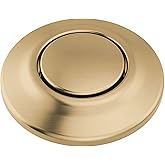 Delta Faucet Air Switch for Disposal Gold, Air Switch for Garbage Disposal, Air Switch Kit, Air Switch Button, Champagne Bron