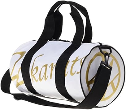 Amazon Co Jp アウトドア ショルダーバッグ Exile Gold 24karats Diggers 24karatsのサイドロゴ ドラムバッグ Drum Bag 3色可選 ホワイト スポーツ アウトドア