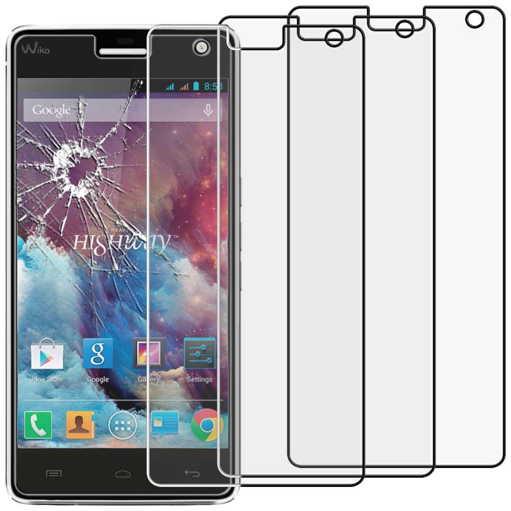 ebestStar - compatible with Wiko Highway 4G Screen Protector Premium Tempered Glass, x3 Pack anti-Shatter Shatterproof, 9H 3D Bubble Free [Phone: 144 x 70 x 7.3mm, 5.0'']