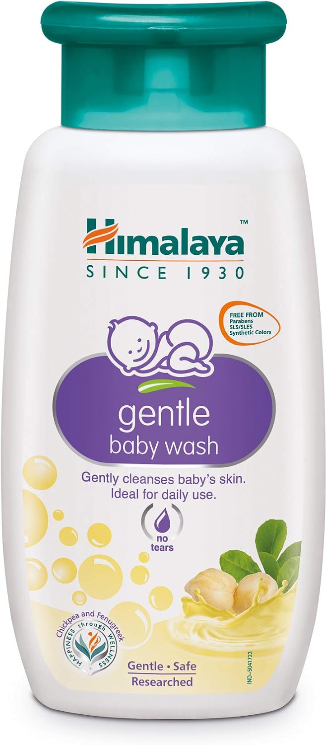Himalaya Gentle Baby Bath, 200 Milliliters, 200 ml (Pack of 1)