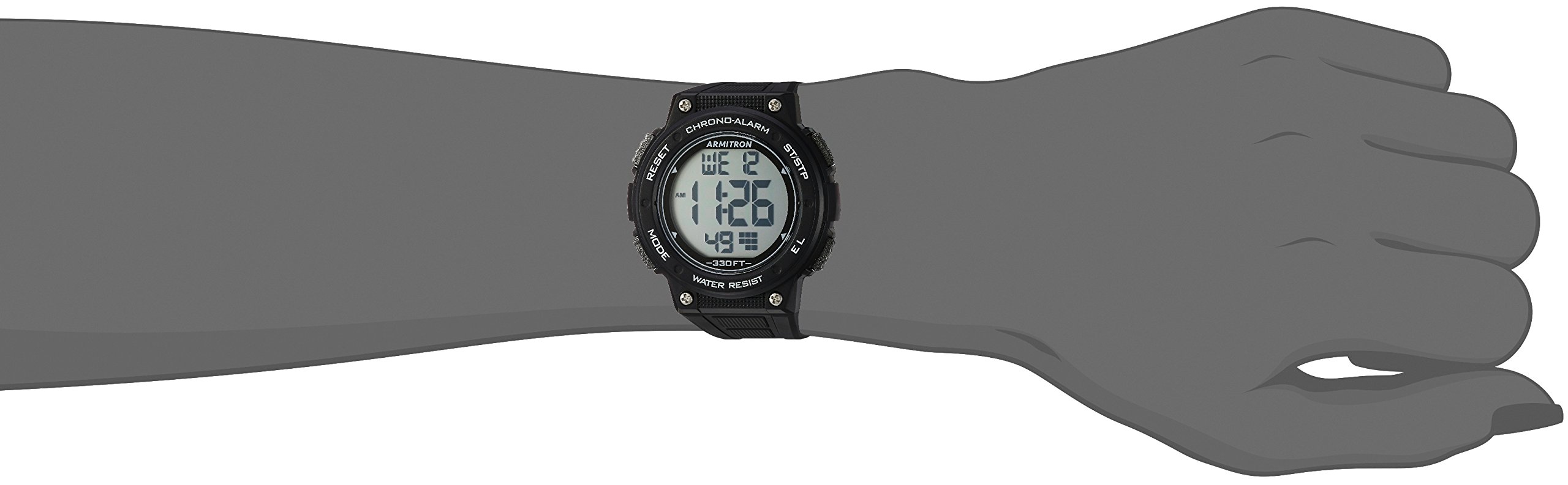 Armitron Sport Women's Digital Chronograph Resin Strap Watch