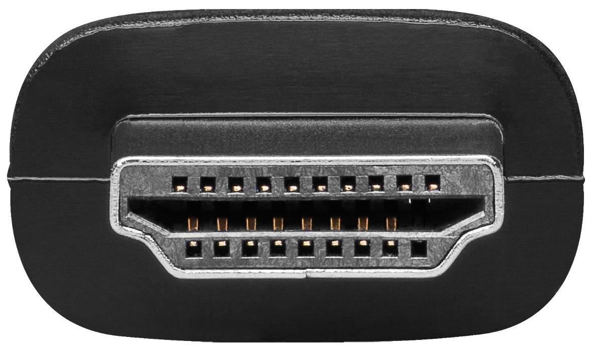 Goobay 68098 HDMI/DVI-D Adapter, Nickel Plated, Male, Type A