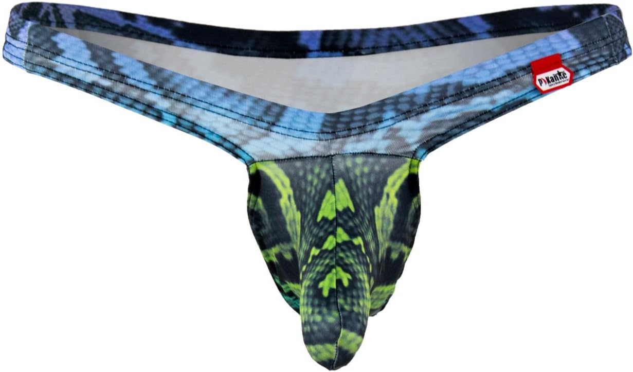 Men's Thong Blue Blue