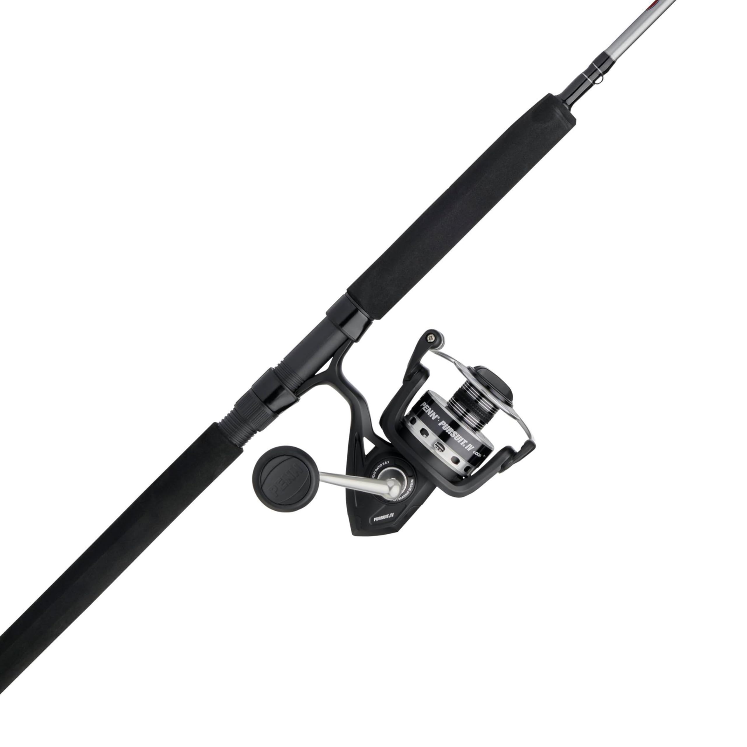 Photo 1 of ***MISSING REEL*** PENN 6’6” Pursuit IV 2-Piece Fishing Rod and Reel (Size 4000) Nearshore/Offshore Spinning Combos, 6’6”, 1 Graphite Composite Fishing Rod with 5 Reel, Durable and Lightweight