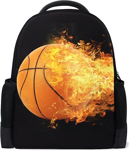 Amazon バララ La Rose 子供 リュック サック 高校生 中学生 小学生 男子 女子 通学 おしゃれ 大容量 防水 軽量 バスケットボール 絵 修学旅行 遠足 登山 アウトドア デイパック La Rose バララ リュックサック