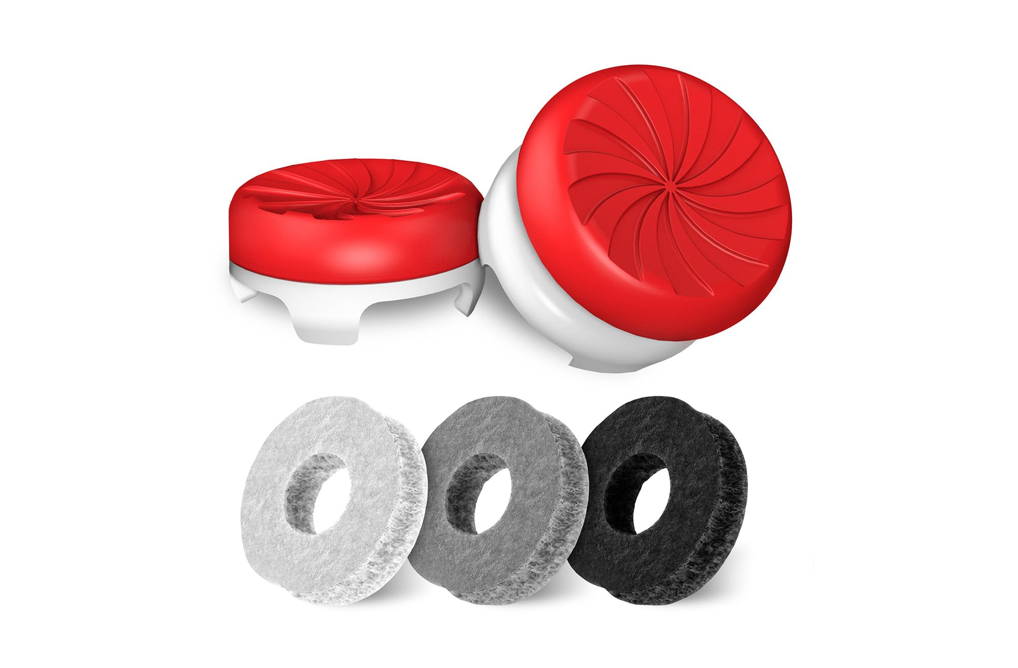 KontrolFreek Aim Boost Kit for Xbox One and Xbox Series X Controller | Includes Performance Thumbsticks and Precision Rings | Inferno Edition