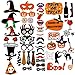Tinksky Halloween Party Photo Booth Props Creative Happy Halloween Pose Sign Kit for Party Decoration 47-pack