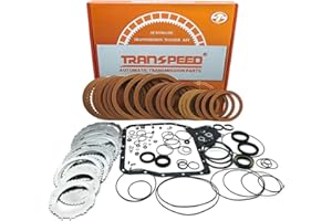 TRANSPEED U240E U241E Automatic Transmission Rebuild Kit, Auto Master Rebuild Kit Steel Friction Plates For TOYOTA ALPHARD CAMRY LEXUS
