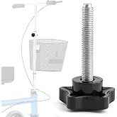 YIBEICO Height Adjustment Knobs for Knee Walker Replacement Parts 1 Pcs | Handle Bars Height Adjustment Knob Replacement for KneeRover Knee Scooter
