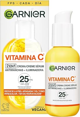 Sérum Facial Antimanchas 2 en 1 con 20% Vitamina C Y SFP25, 50ml