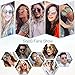 SojoS Fashion Polarized Sunglasses for Women UV400 Mirrored Lens SJ1057 With Silver Frame/Blue Mirrored Lens